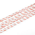 500m Roll Polywire Electric Fence Stainless Steel Poly Wire Energiser Insulator - Pet And Farm 
