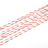 500m Roll Polywire Electric Fence Stainless Steel Poly Wire Energiser Insulator - Pet And Farm 