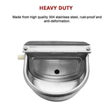 Automatic Water Trough Stainless Steel 304 Bowl