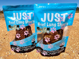 1x Just Beef Lung Sheets - Pet And Farm 