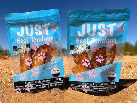 1x Just Beef Tendons - Pet And Farm 
