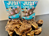 1x Just Lamb Lung - 100g - Pet And Farm 