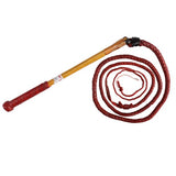 Redhide Stockwhip 6' x 6 Plait