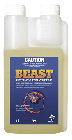 Beast Pour-On Fly & Lice Cattle