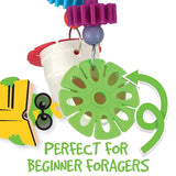 Bird Toy Foraging Hanging Pipe 25cm - Pet And Farm 