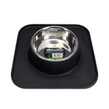 Stainless Steel Bowl With Silicone Mat - 540ml