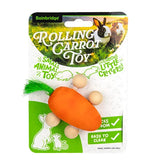 Small Animal Toy Rolling Carrot - Pet And Farm 