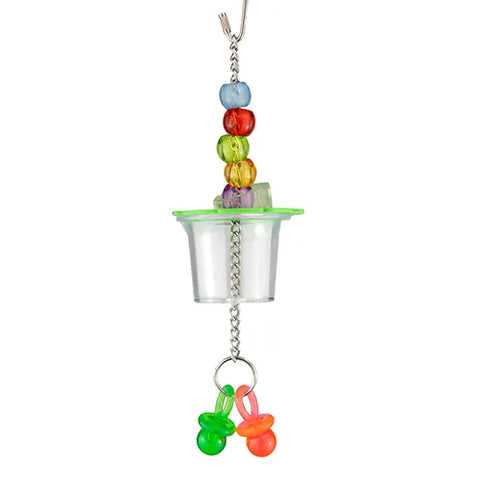 Bird Toy Foraging 1 Cup With Beads - Pet And Farm 