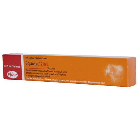 Equivac 2 in 1 Vaccine for Horses - Pet And Farm 