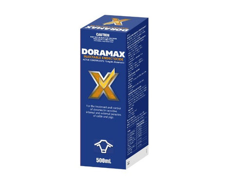 HRC Doramax Injection 500ml - Pet And Farm 