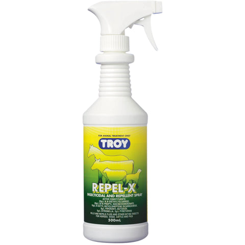 Troy Repel-X Insecticidal & Repellant Spray 500ml - Pet And Farm 