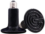 Black Ceramic Heat Emitter Bulb 150 watt - Pet And Farm 