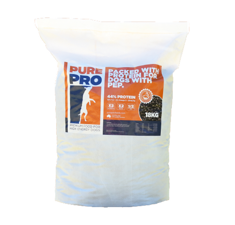 PurePro Salmon High Performance Dog food – 18kg - Pet And Farm 