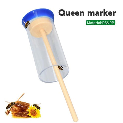 Bee Queen Marking Cage With Soft Plunger x 2 - Pet And Farm 