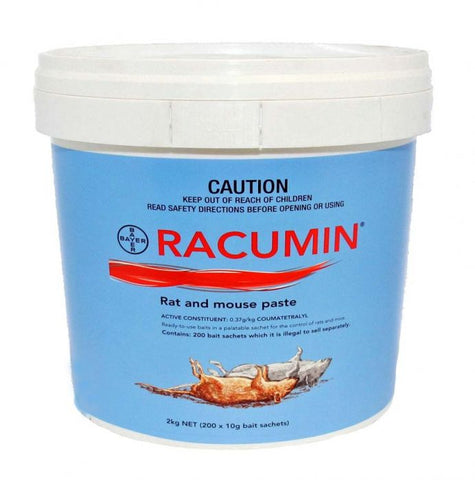 Racumin Rat and Mouse Paste 2kg - Pet And Farm 