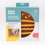 ZippyPaws Happy Bowl Slow Feeder Burger - Pet And Farm 
