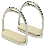 Stainless Steel Fillis Stirrup Irons (With Treads) - Pet And Farm 