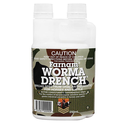 Worma Oral Drench For Horses & Cattle - Pet And Farm 