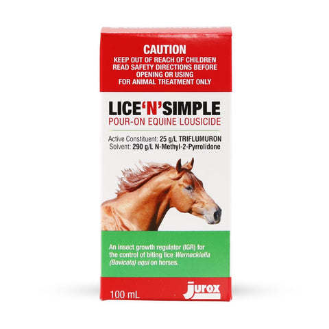 Lice ‘N’ Simple Pour on 100 mL - Pet And Farm 