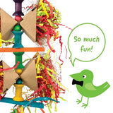 Bird Toy Destructive Shredz Box Ties - Pet And Farm 