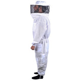 Beekeeping Bee Full Suit 3 Layer Mesh Ultra Cool Ventilated Round Head Beekeeping Protective Gear - Pet And Farm 