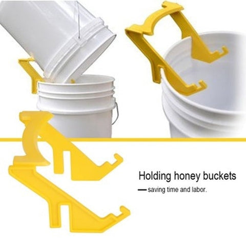 Beekeeping Honey Gallon Plastic Bucket Holder Brackets - Pet And Farm 