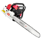 Giantz 88CC Commercial Petrol Chainsaw - Red & White - Pet And Farm 