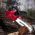 Giantz Chainsaw Chainsaws 10” Oregon Petrol Cordless 25cc Top Handle Chains Saw - Pet And Farm 