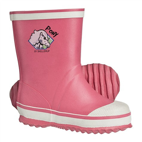 Junior Pink Pony Gumboot - Skellerup - Pet And Farm 