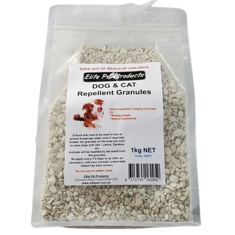 Garden Repellent for Dogs and Cats Granules 1kg - Pet And Farm 