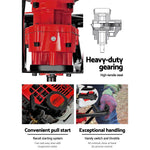 Giantz 92CC Petrol Post Hole Digger Drill Borer Fence Extension Auger Bits - Pet And Farm 