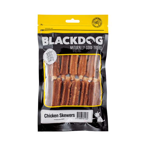 Blackdog Chicken Skewers 10 Pack - Pet And Farm 