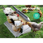 Giantz Auto Chicken Feeder Automatic Chook Poultry Treadle Self Opening Coop - Pet And Farm 