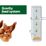 Giantz Chicken Feeder 4L Water Dispenser Automatic Waterer - Pet And Farm 