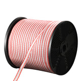 Giantz Electric Fence Wire 400M Tape Fencing Roll Energiser Poly Stainless Steel - Pet And Farm 