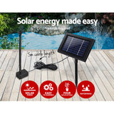 Gardeon 8W Solar Powered Water Pond Pump Outdoor Submersible Fountains - Pet And Farm 