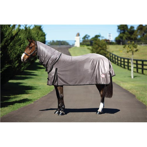 Fly Mesh Horse Rug Combo Grey - Pet And Farm 