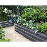 Greenfingers Garden Bed 2PCS 120X90X30CM Galvanised Steel Raised Planter - Pet And Farm 