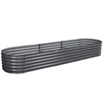Greenfingers 320X80X42CM Galvanised Raised Garden Bed Steel Instant Planter - Pet And Farm 
