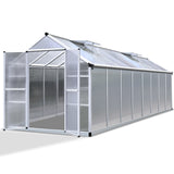 Greenfingers Greenhouse Aluminium Green House Garden Shed Greenhouses 4.7x2.5M - Pet And Farm 