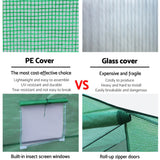 Greenfingers Garden Shed Greenhouse 3.5X2X2M Green House Replacement *Cover Only - Pet And Farm 