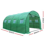 Greenfingers Greenhouse 4MX3MX2M Green House Replacement Cover Only Garden Shed - Pet And Farm 