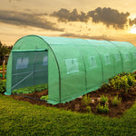 Greenfingers Greenhouse 6MX3M Garden Shed Green House Storage Tunnel Plant Grow - Pet And Farm 