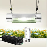 Greenfingers 600W HPS MH Grow Light Kit Digital Ballast TUBE Reflector Hydroponic Grow System - Pet And Farm 