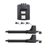 LockMaster Swing Gate Opener Double Automatic Electric Kit Remote Control 1000KG - Pet And Farm 