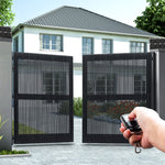 LockMaster Swing Gate Opener Auto 40W Solar Power Electric Remote Control 1000KG - Pet And Farm 