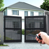 LockMaster Swing Gate Opener Auto Solar Power Electric Kit Remote Control 1000KG - Pet And Farm 