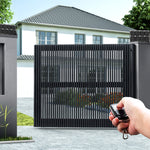 LockMaster Swing Gate Opener 40W Auto Solar Power Electric Remote Control 600KG - Pet And Farm 