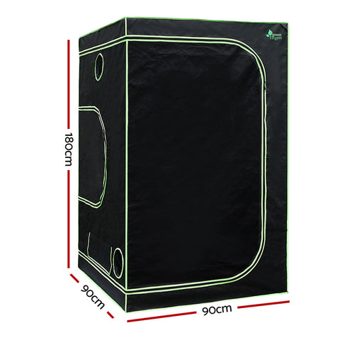 grow tent 90x90x180 Green Fingers Grow Tent 90x90x180CM Hydroponics Kit Indoor Plant Room – Pet And Farm