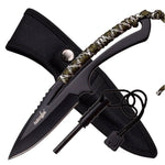 Survivor Fixed Blade Knife with Fire Starter - Pet And Farm 